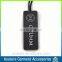 Custom clothing cheap designer black plastic seal tag for garment