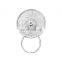 New Arrival Wholesale Silver Plating Big Rhinestones Magnetic Brooch With Eyeglass Holder