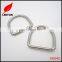Factory supply 38mm welded D ring bag buckle