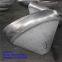 Pressed steel tank end dished conical head in concrete mixing machine