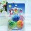 Diamond UFO shape rainbow erasers Blister card packing erasers