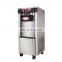Y Air pump Pre cooling Three color vertical ice cream machine