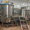 100L/200L/300L beer brewhouse system with mash lauter boiler and whirpoo tun
