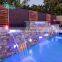 Water Feature Artificial Stainless Steel Swimming Pool Waterfall Cascade