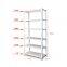 grey light duty slotted angle shelving