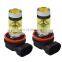 2x 100W H8 H9 3000K Yellow High Power LED Fog Lights Driving Bulb DRL NJ For Ford