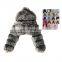 Women oversize 2020 Winter hooded faux fox fur crop coat Soft Fashion Clothing  Casual jacket