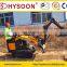Best selling mini Backhoe loader garden mini crawler loader for sale