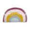Children's room rainbow shaped cushion plush cushion home Decoration