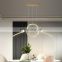 Minimalist restaurant chandelier creative golden bar chandelier Nordic modern minimalist net red dining room lamp