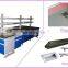 Steel Wood Lab Island Bench For University Laboratory with PVC Handle