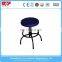 Gas lift height adjustable round PU seat laboratory use stool for school