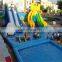 Used Outdoor Waterslide Kids Inflatable Elephant Swimming Pool Water Slide Pool Slides