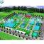 Outdoor Inflatable Amusement Park Project, Inflatable Land Water Park / Kids & Adults Inflatable Water Sports