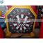 Factory supply mini inflatable football dart for sale,outdoor inflatable human dart game/inflatable soccer darts for kids