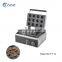 Popular 12 Grids Ball Shaped Waffles Pan Stainless Steel Commercial Cake Pop Waffle Maker Machine Wholesale
