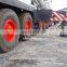 3'x8' black HDPE plastic access road solutions plastic PE ground protection mats
