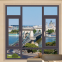 China Factory Aluminum frame double glazed Design casement Window And Door