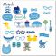 30 pcs/set Baby Shower Photo Booth Photobooth Props It's a Boy Girl Baby Shower 1st Birthday Fun Party Decoration Center PFB0084                        
                                                Quality Choice