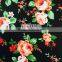 floral printed clothes fabric in T90/C10 textile for home textile