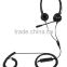 Best sound solution microphone noise cancelling 2.5mm 3.5mm pins headset