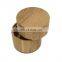 Hot sale customized  cedar wooden jar with lid,wooden gift barrel packaging decoration manufacturer