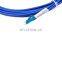 LC-ST Spiral Armored Single Mode Duplex  LSZH PVC Fiber Optic Patch cord Fiber Jumper Glasfaser-Patchkabel