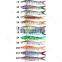 13.7cm 27g High Quality New Design 8 Sections 12 Colors Loach Multi Jointed Minnow Lure