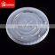 Paper Cold Cup PS Plastic Lid for Cold Cup With Straw Hole