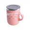New Update Outdoor Travel Coffee Warmer Thermal Cup Portable Handle Tea Mug With Lids And Custom Logo Printing