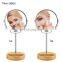 Double sided decorative mirror vanity makeup mirror with jewelry lipstick makeup storage box