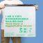 100% Biodegradable compostable plastic express courier custom eco bio mailers mailing bag with die cut handles bagease