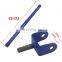 AUSO High Quality Steel Adjustable Suspension Camber Control Arms For BMW 3 Series Blue Red