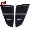 CH Waterproof Side Vent Window Louver Automotive Accessories Backside Blinds For Ford Mustang 2015-2017