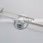 Wall mounted chromed bathrooms accessories stainless steel square double hanger towel bars rack holder set metal
