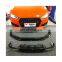 3K Twill Carbon Weave in Glossy Finish 100% Dry Carbon Fiber Material Front Bumper Lip For 2019 AUDI A4 Sport S4