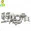 Cast block aluminum heaters for twin barrel exruder machines