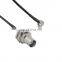 BNC to CRC9 RG174 Cable, CRC9 Male Right Angle to BNC Female with RG174 Cable