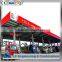 2016 new portal frame steel structure for shell gas station