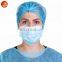 Wholesale disposable face mask blue triple mask tapabocas with filter