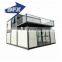 Economic design simple type steel structure flat pack prefabricated container house