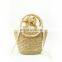 Water Hyacinth Handbag New Arrival Straw Beach Bag Interior with cotton lining Vietnam Supplier