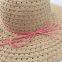 Fashion simple casual hat Breathable hollow straw hat in summer Sunscreen Sun hat