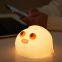 Cute Silicone Nursery Night Light Rechargeable Animal lamp Bedside Lamp with Touch Sensor for Bedrooms Living Room