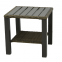 Living Accents 3pc Brown Steel Tudor Wicker Chat Set