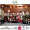 Knitted fabric christmas sock