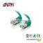 4pair screened cat 6 ethernet patch cable with rj45 rj11 plug