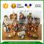 Decoration hand made 15'' resin nativity figurines