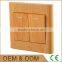 China suppliers 13A wall switch socket brand, two gang electrical switch