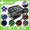 12pcs RGBWA+UV LED PAR BATTERY POWERED WATERPROOF STAGE PAR LIGHT